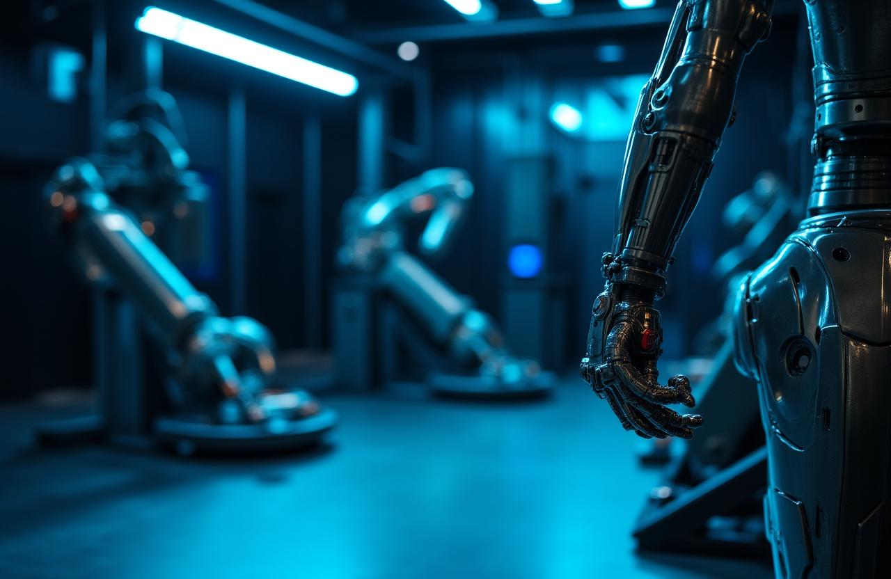 Futuristic Robotics Exhibition