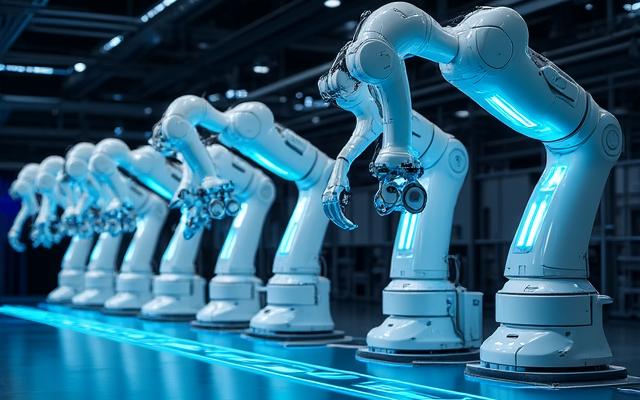 東京・テックエキスポでの自律型ロボット展示